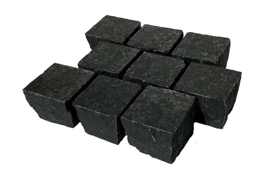 Edelpflaster Basalt grau